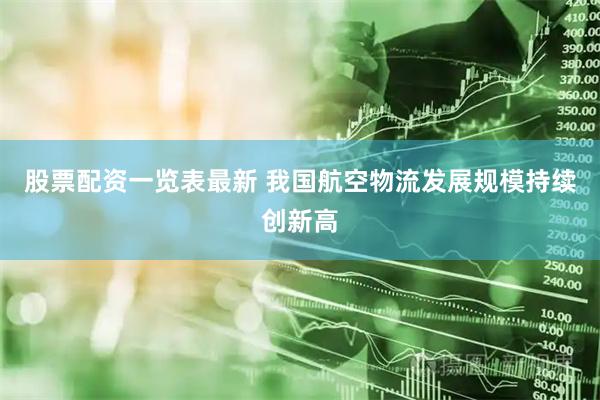 股票配资一览表最新 我国航空物流发展规模持续创新高